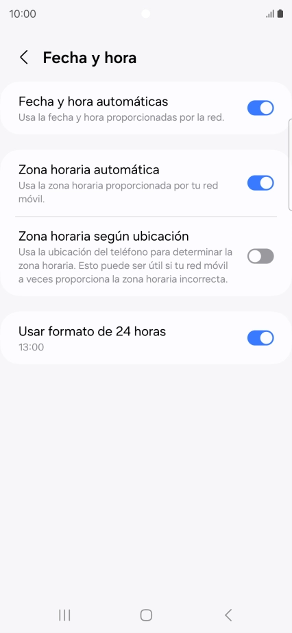 Pulsa la tecla de inicio para terminar y regresar a la pantalla de inicio.