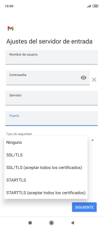 Pulsa Ninguno.