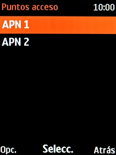 Pulsa colgar para terminar y regresar a la pantalla de inicio.