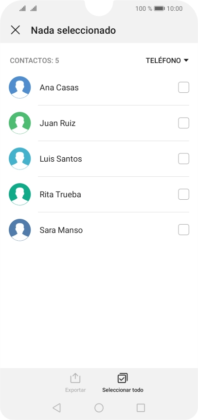 Pulsa Seleccionar todo.