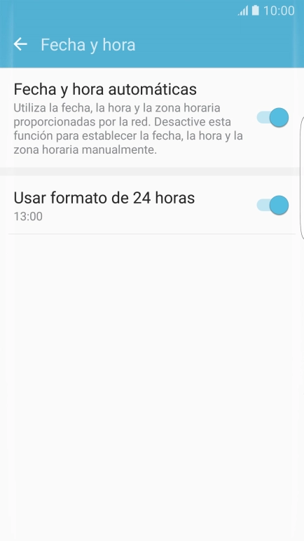 Pulsa el indicador junto a 