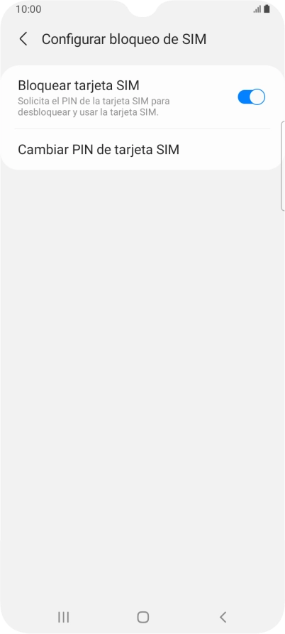 Pulsa el indicador junto a 