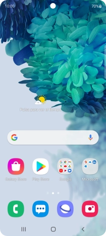 Cuando el icono de carga de batería aparece en la pantalla, el teléfono se está cargando.