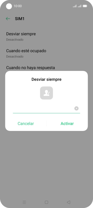 Introduce +34600132000 y pulsa Activar.