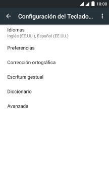 Pulsa Corrección ortográfica.