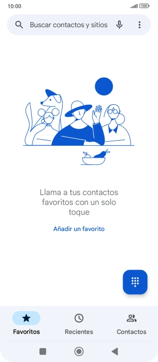 Pulsa el icono de menú.