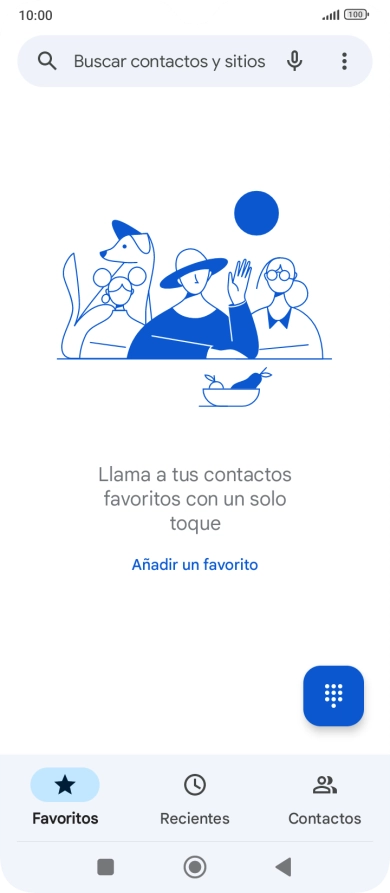 Pulsa el icono de menú.