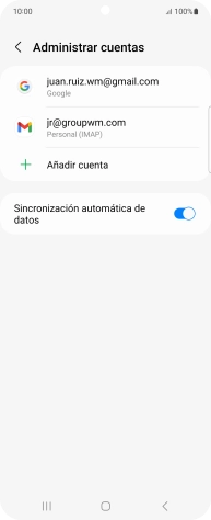 Pulsa la tecla de inicio para terminar y regresar a la pantalla de inicio.