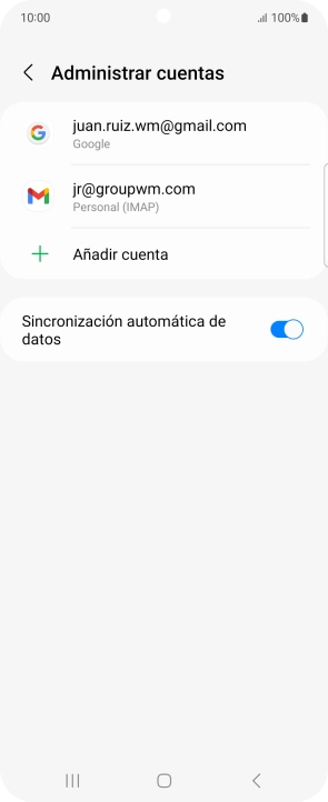 Pulsa la tecla de inicio para terminar y regresar a la pantalla de inicio.