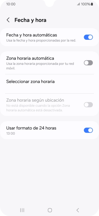 Pulsa el indicador junto a 
