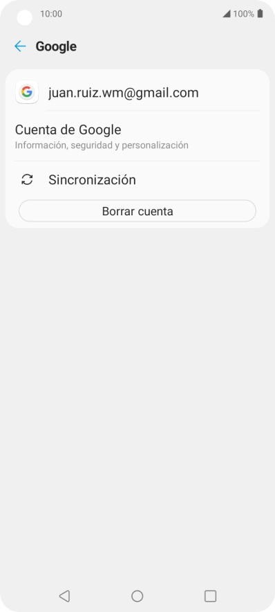 Pulsa Sincronización.