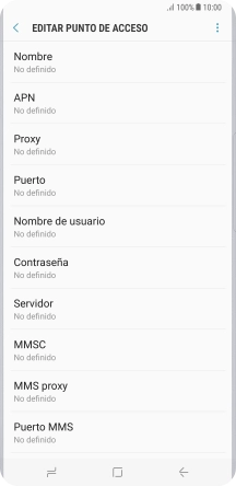 Pulsa Nombre.
