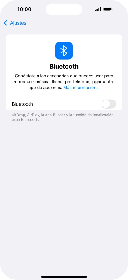 Pulsa el indicador junto a 