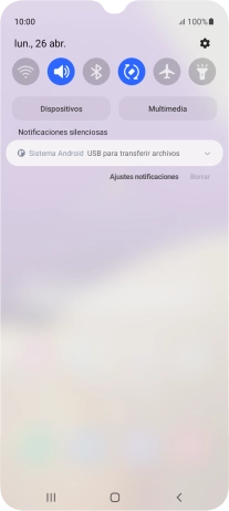 Pulsa Sistema Android.