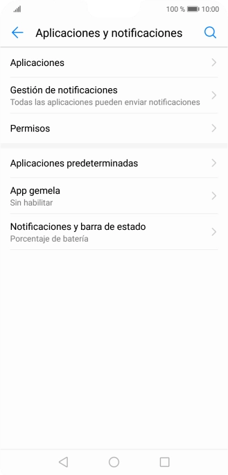 Pulsa Gestión de notificaciones.
