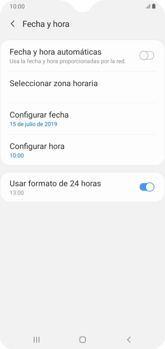 Pulsa el indicador junto a 
