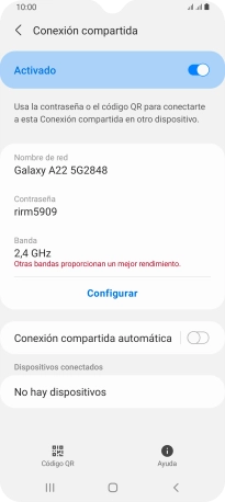Pulsa la tecla de inicio para terminar y regresar a la pantalla de inicio.