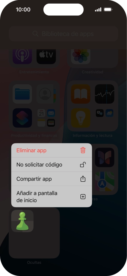 Pulsa No solicitar código.