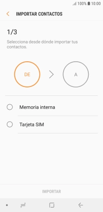 Pulsa Tarjeta SIM.