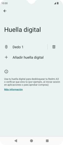 Pulsa la tecla de retroceso.