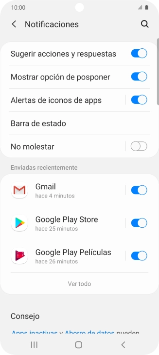Pulsa Ver todo.