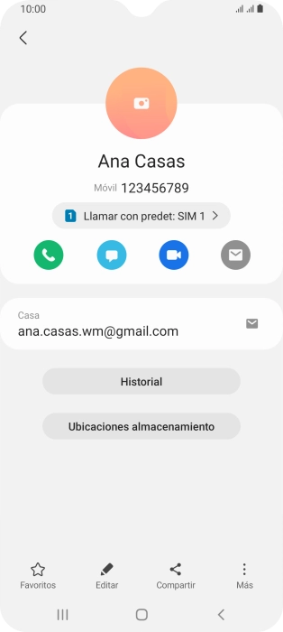 Pulsa la flecha hacia la derecha.