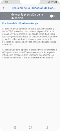 Pulsa el indicador junto a 