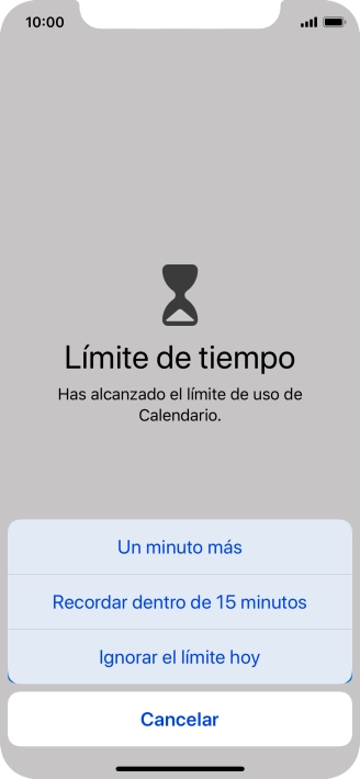 Pulsa el ajuste deseado.