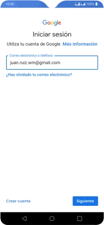 Pulsa Siguiente.