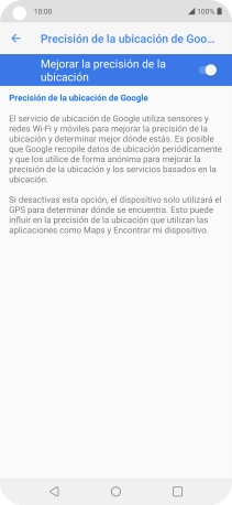 Pulsa el indicador junto a 