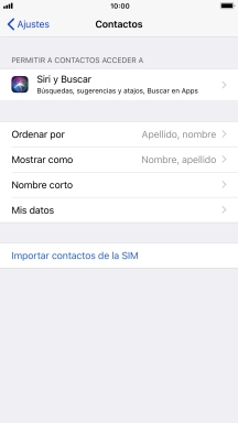 Pulsa Importar contactos de la SIM.