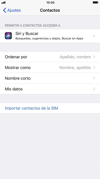 Pulsa Importar contactos de la SIM.