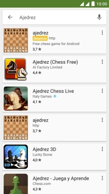 Pulsa la app deseada.