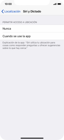 Pulsa el ajuste deseado para activar o desactivar la función.