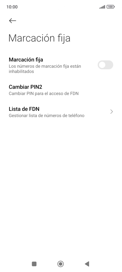 Pulsa el indicador junto a 