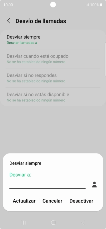 Pulsa Desactivar.