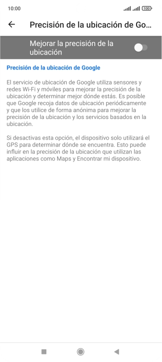 Si pulsas el indicador junto a 