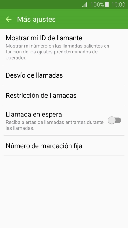 Pulsa la tecla de inicio para terminar y regresar a la pantalla de inicio.