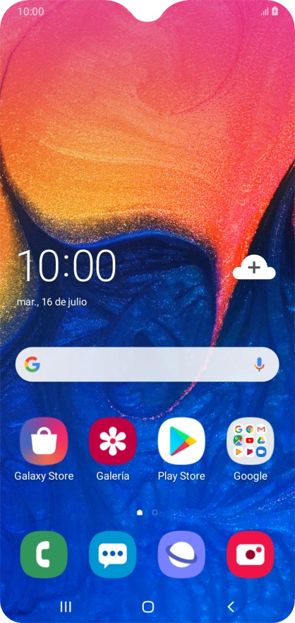 Cuando el icono de carga de batería aparece en la pantalla, el teléfono se está cargando.