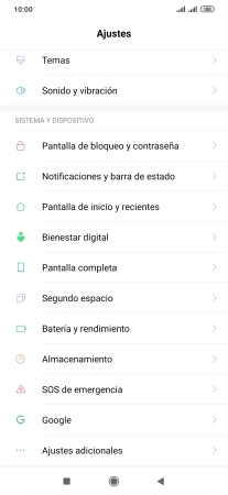 Pulsa Pantalla de bloqueo y contraseña.