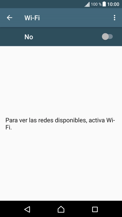 Pulsa el indicador para activar la función.
