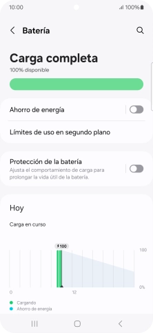 Pulsa Ahorro de energía.