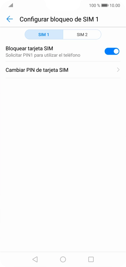Pulsa el indicador junto a 