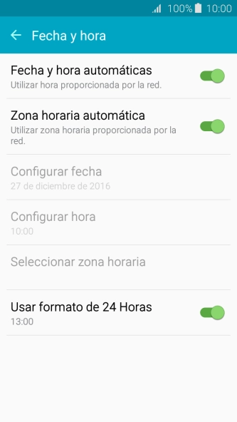 Pulsa la tecla de inicio para terminar y regresar a la pantalla de inicio.