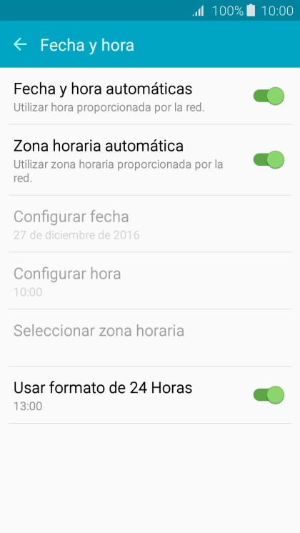 Pulsa la tecla de inicio para terminar y regresar a la pantalla de inicio.
