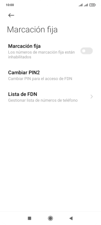 Pulsa el indicador junto a 