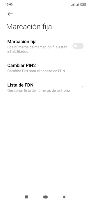 Pulsa el indicador junto a 