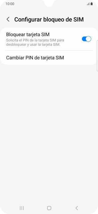 Pulsa el indicador junto a 