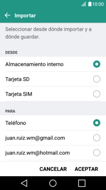 Pulsa Tarjeta SIM.