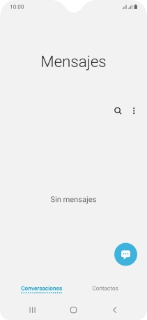 Pulsa el icono de nuevo mensaje.